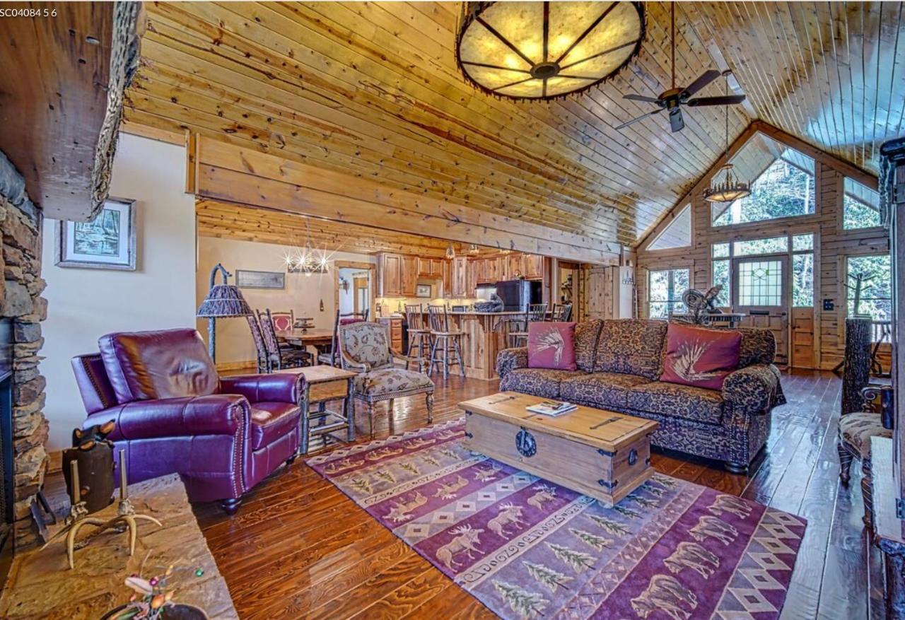 Cozy Creekfront Family Cabin-Pet Friendly -Gamerm-Hot Tub Hiawassee Exteriör bild